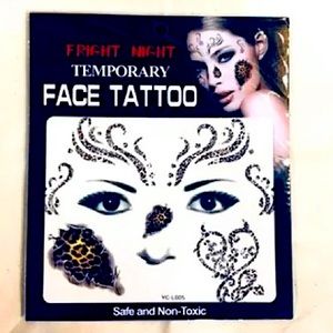 Wild sexy leopard tattoo makeup